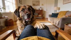 Što znači kada pas stavi šapu na vaše koljeno i kako pravilno reagirati